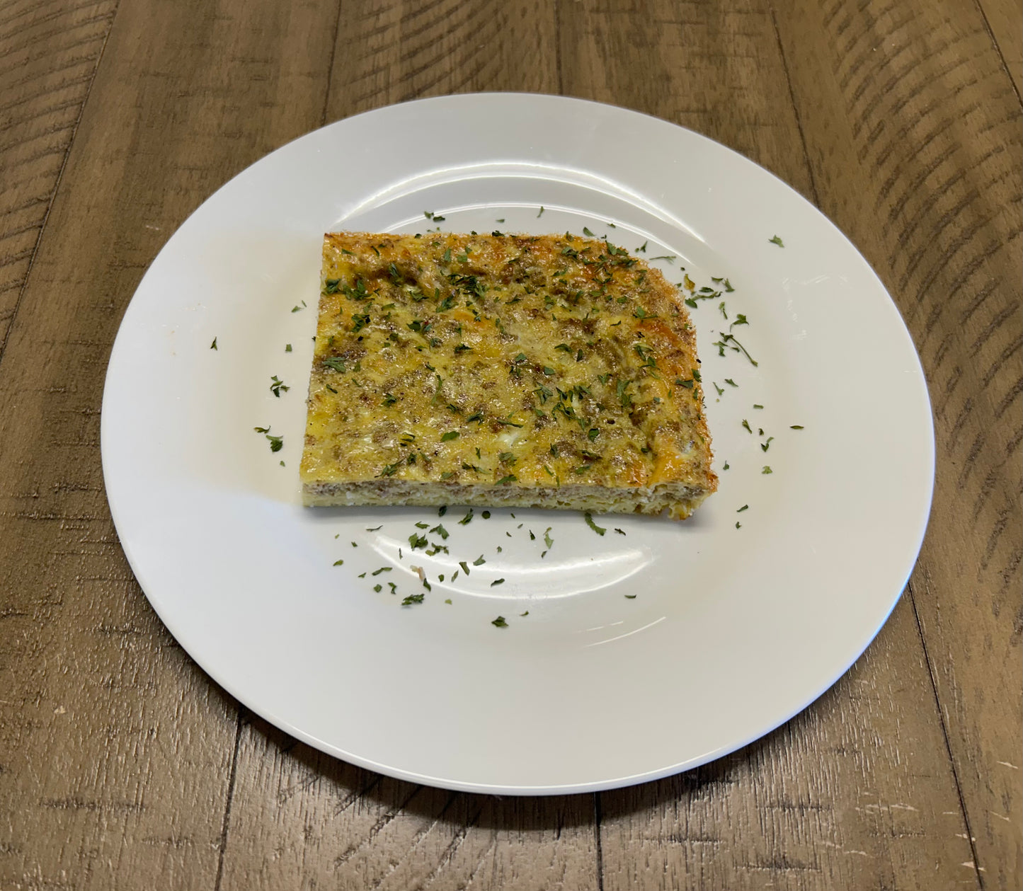 Baked Sausage Omelet HE