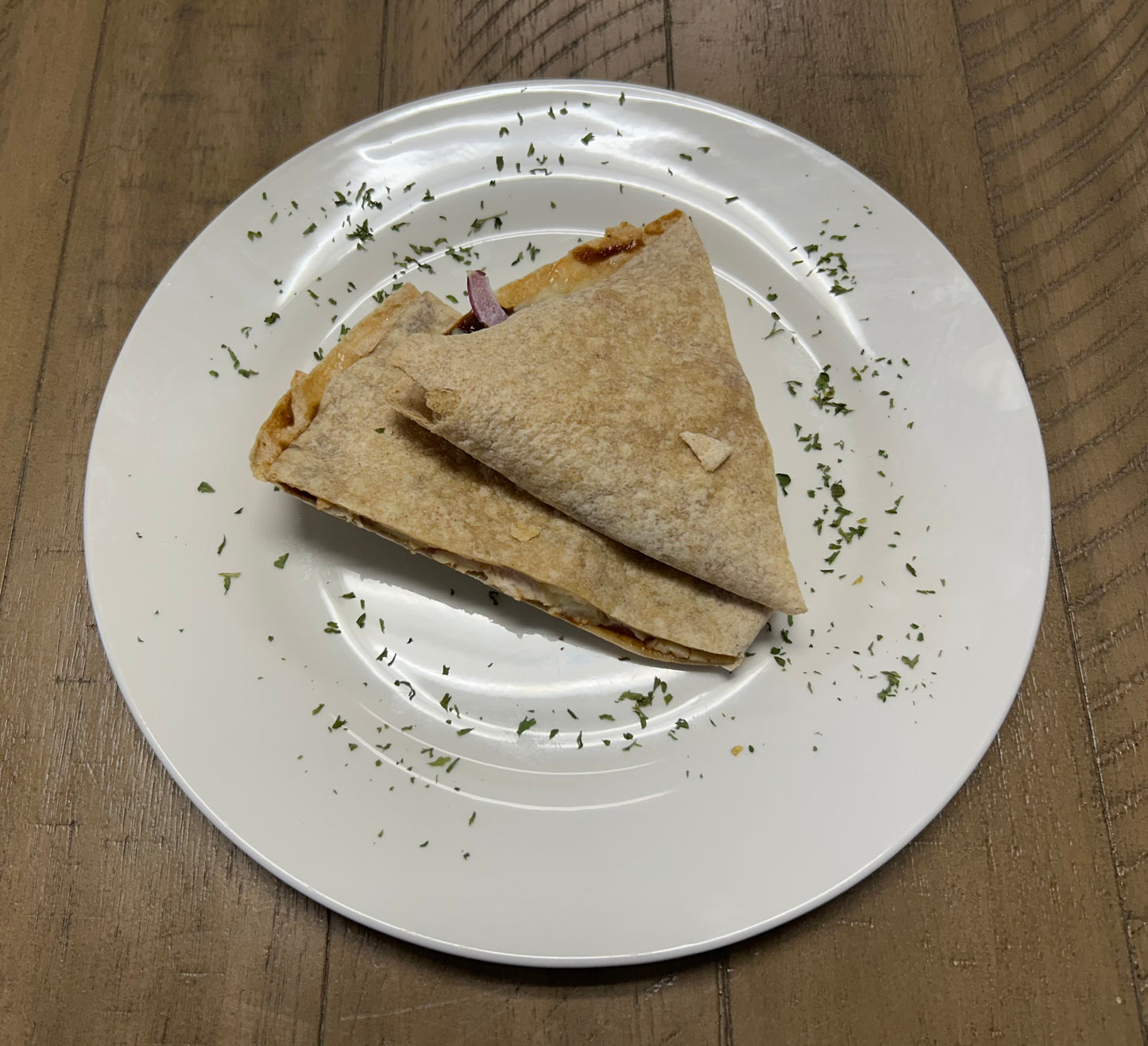 BBQ Chicken Quesadilla - Weight Loss