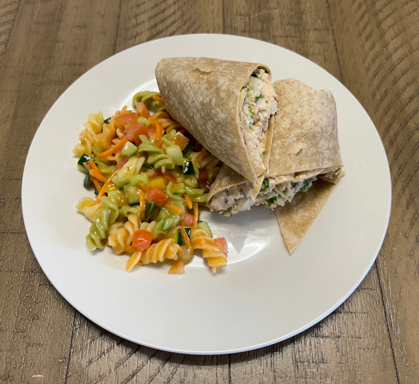 Cajun Chicken Caesar Wrap HE