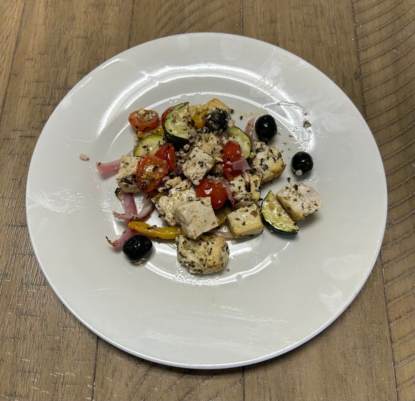 Vegan Greek Sheet Pan Dinner (Vegan)