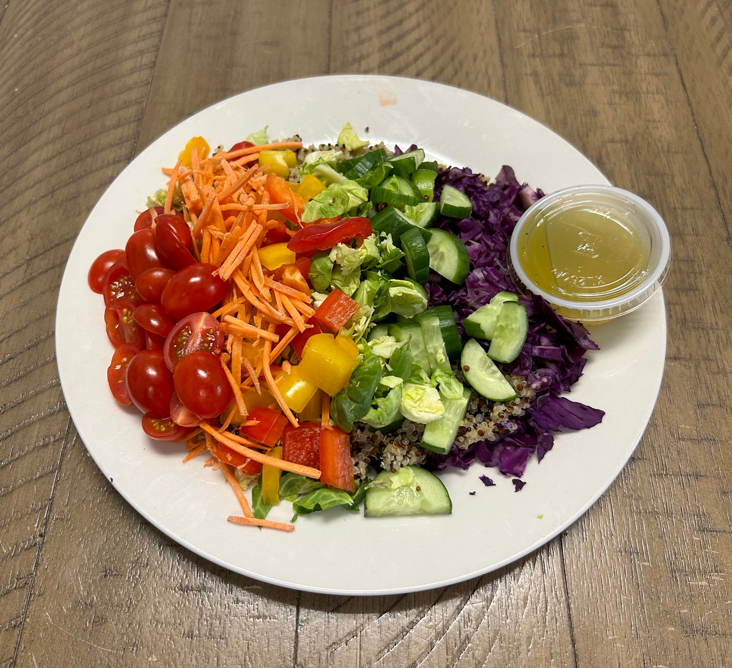 Rainbow Quiona Salad