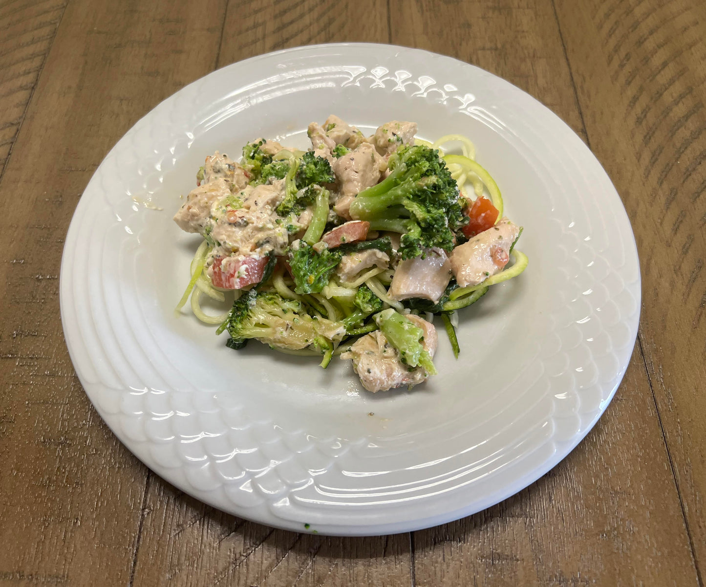 Garlic Chicken Bowl (Keto Friendly) - Healthy Eating