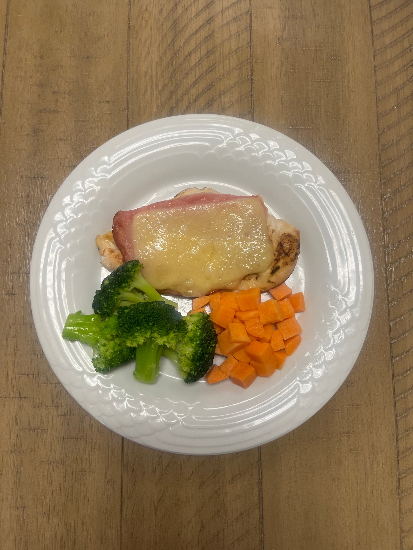 Healthy Chicken Cordon Bleu WL
