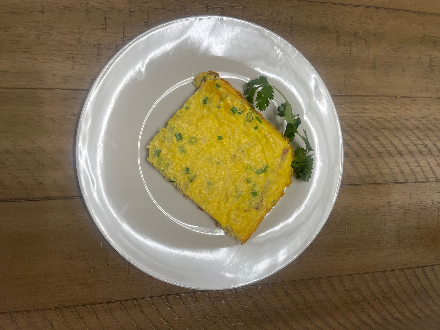 Baked Bacon Omelet HE