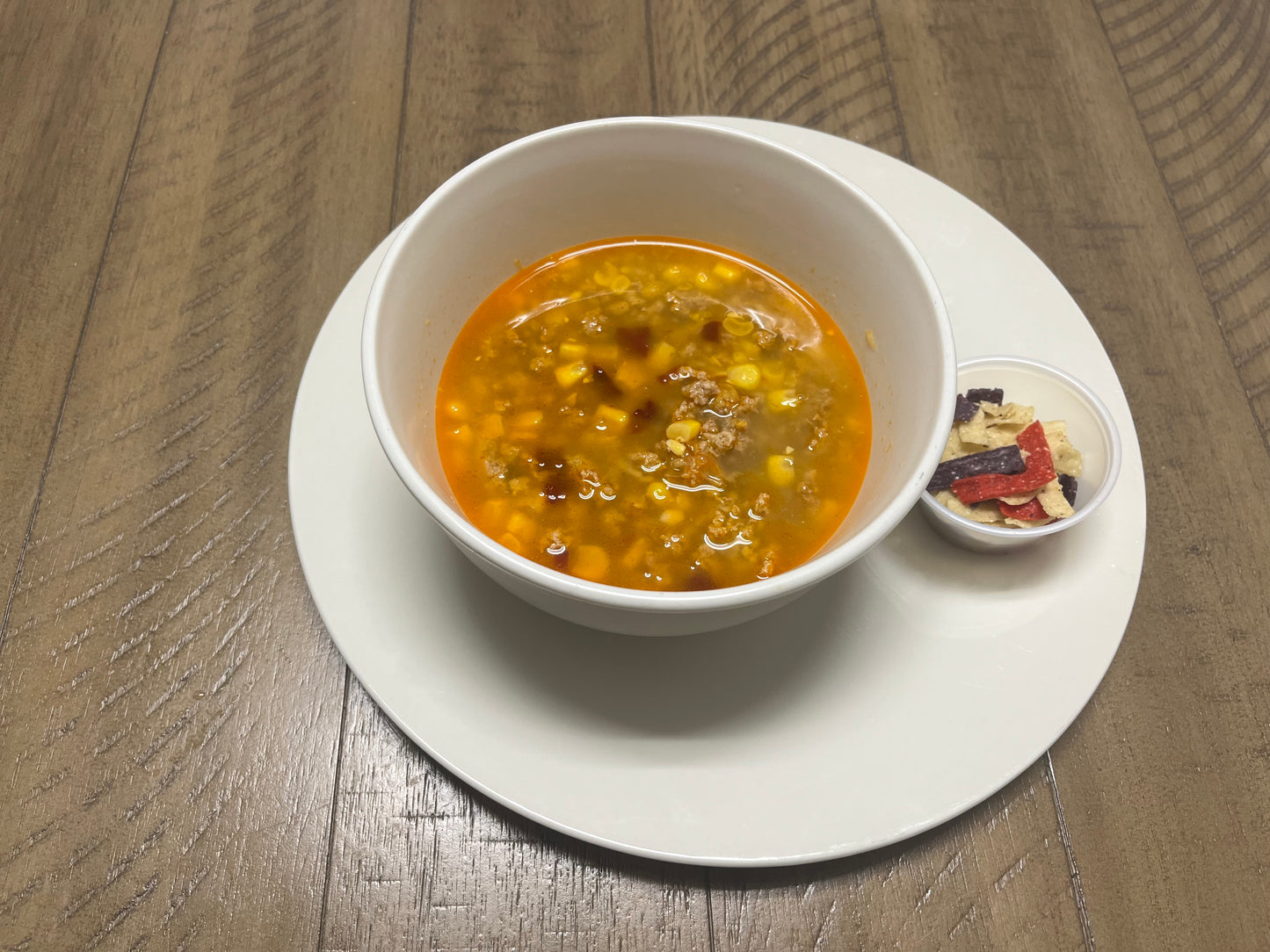Chipotle Turkey and Corn Soup HE