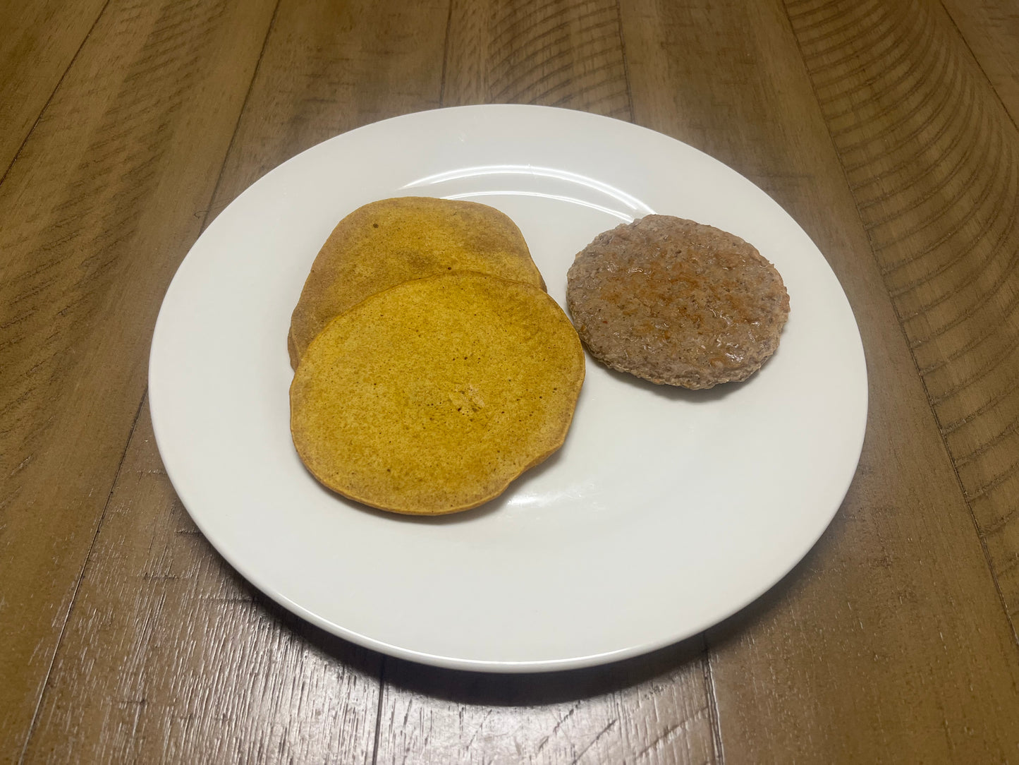Pumpkin Oatmeal Pancakes HE