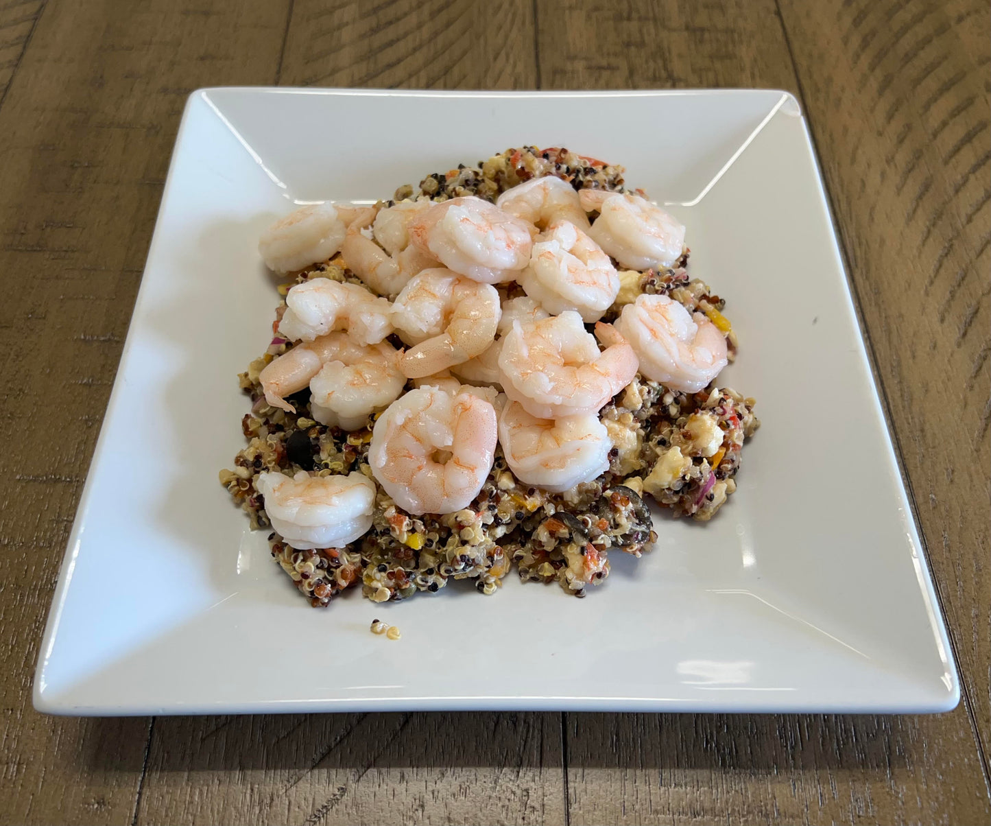 Mediterranean Shrimp & Quinoa Salad