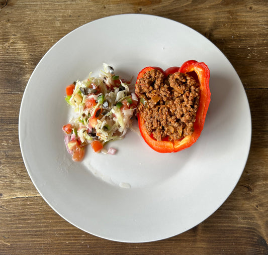 Taco Stuffed Peppers HE