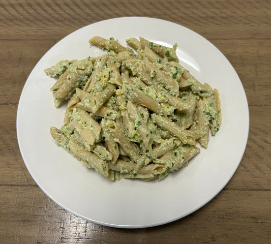 Spinach Artichoke Pasta (Vegan)