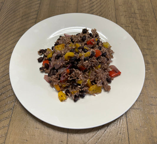 Cuban Rice and Black Beans