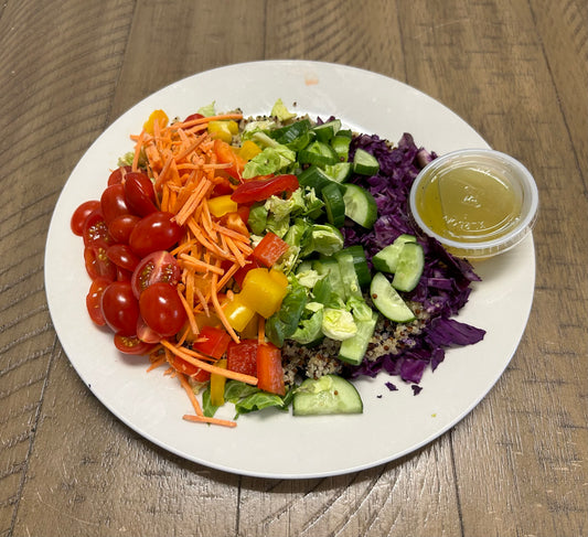 Rainbow Quiona Salad