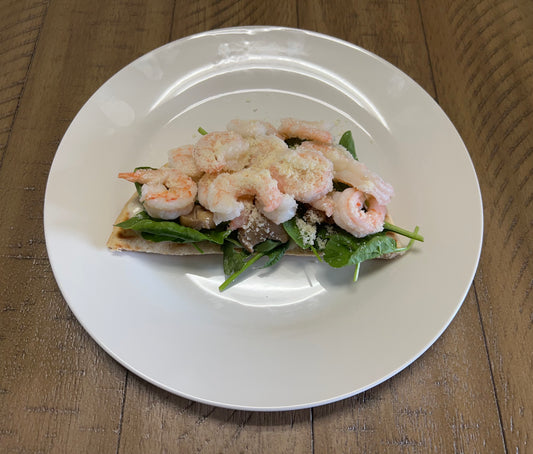 Shrimp Pita Pizza - Healthy Eating