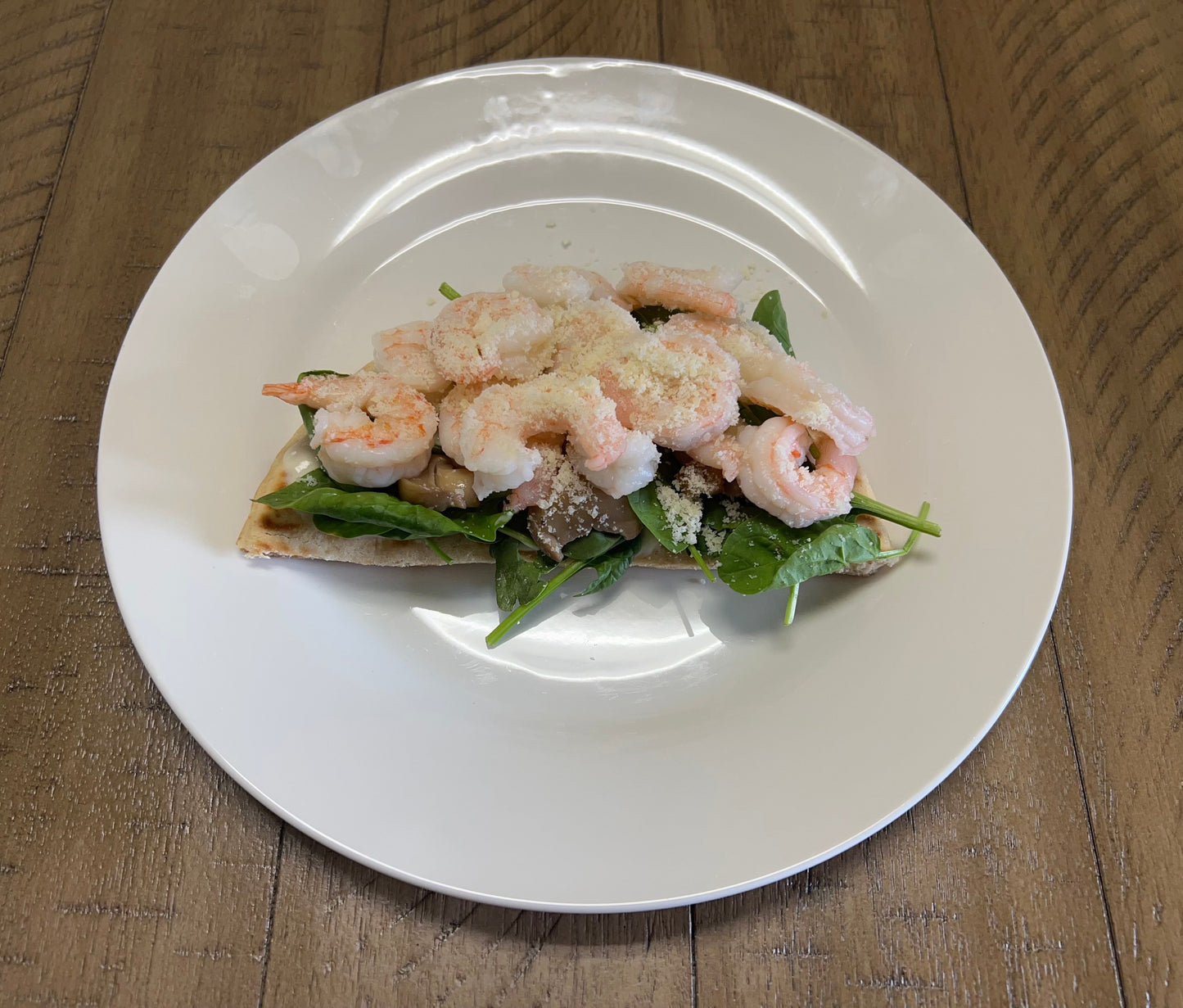 Shrimp Pita Pizza - Weight Loss