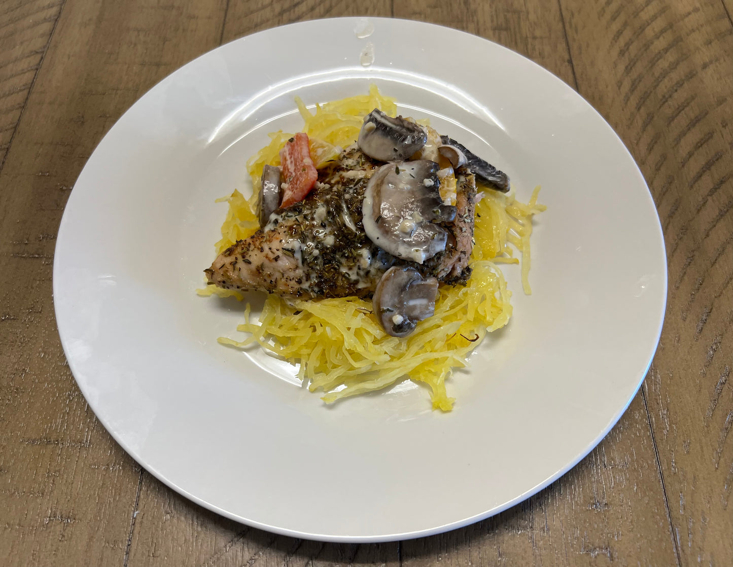 Creamy Chicken Skillet HE