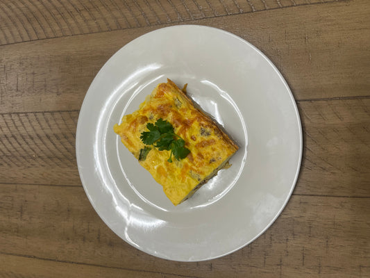 Breakfast Burrito Casserole HE