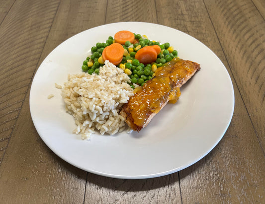 Orange Glazed Salmon HE