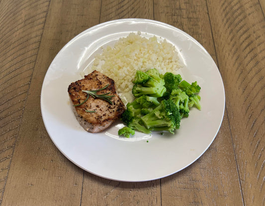 Rosemary Garlic Pork Tenderloin (Keto Friendly) HE