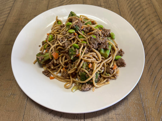 Teriyaki Beef Noodle Bowl WL