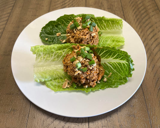 Thai Turkey Lettuce Wraps - Healthy Eating